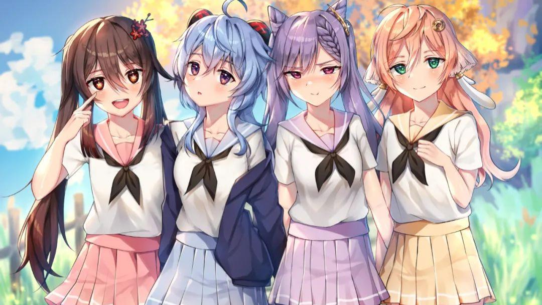 可莉|《原神》本子与彩色图人气排名：甘雨与胡桃强劲，可莉炼铜引争议