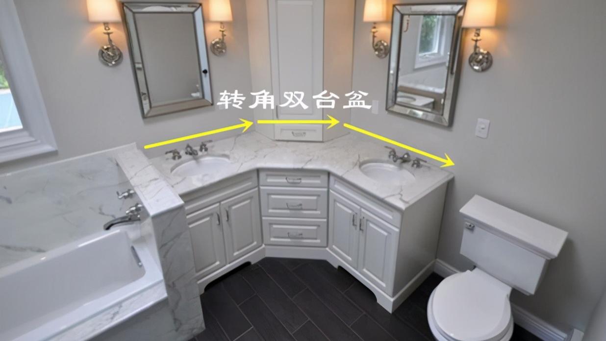 这6㎡卫生间太会利用空间了，设计完活动空间变大，储物也变多