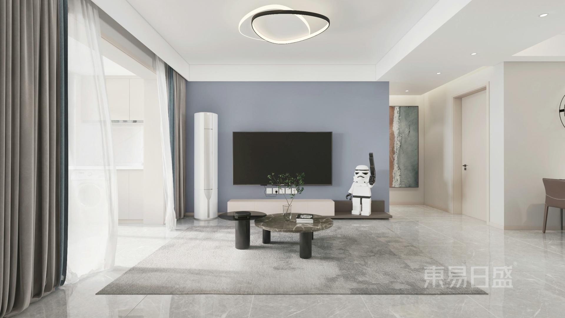 96㎡简洁舒适的现代之家，让生活更加惬意