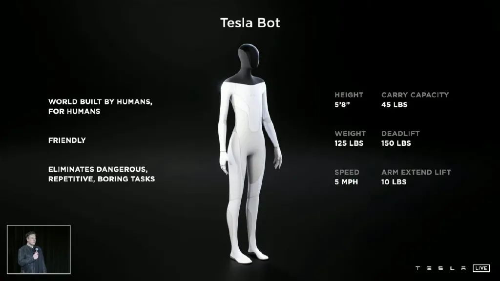 机器人|马斯克发布Tesla Bot人型机器人；iPad mini9机模曝光