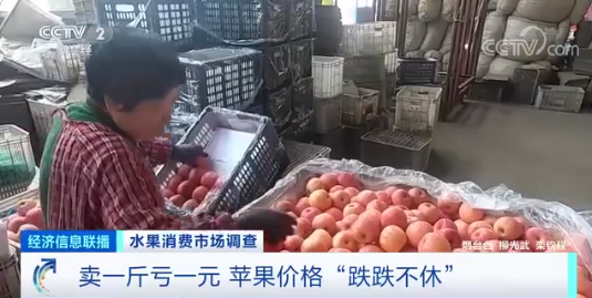 【#苹果滞销价格大跌# ，卖一