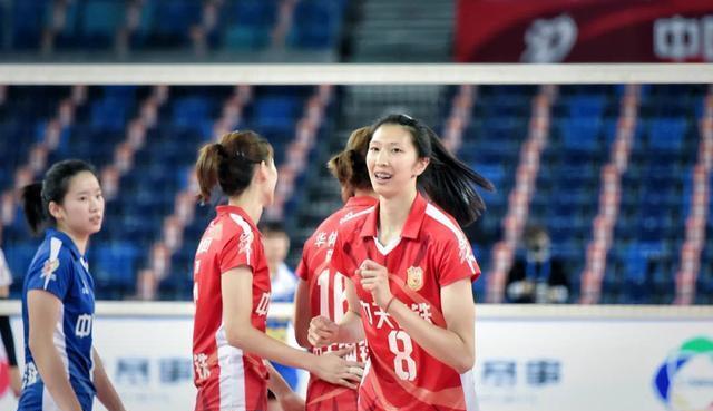 中国女排后继有人! 19岁小朱婷吴梦洁, 3-0击败美国奥运冠军队长