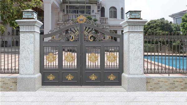 你了解新中式风格的别墅围墙庭院大门吗？