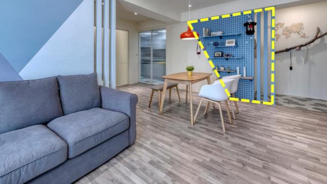 小户型没地方做餐边柜？试试在墙面做洞洞板，照样可以收纳