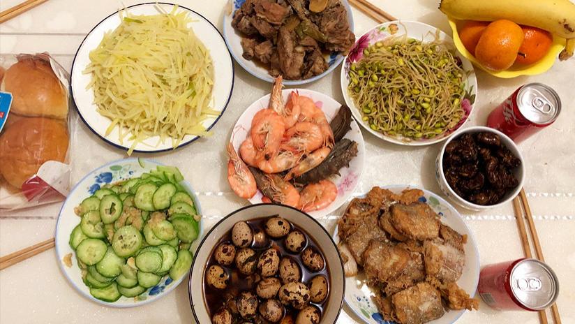 海参|婆婆生日，儿媳妇做的饭菜，晒朋友圈火了，网友：真抠门，没眼看！