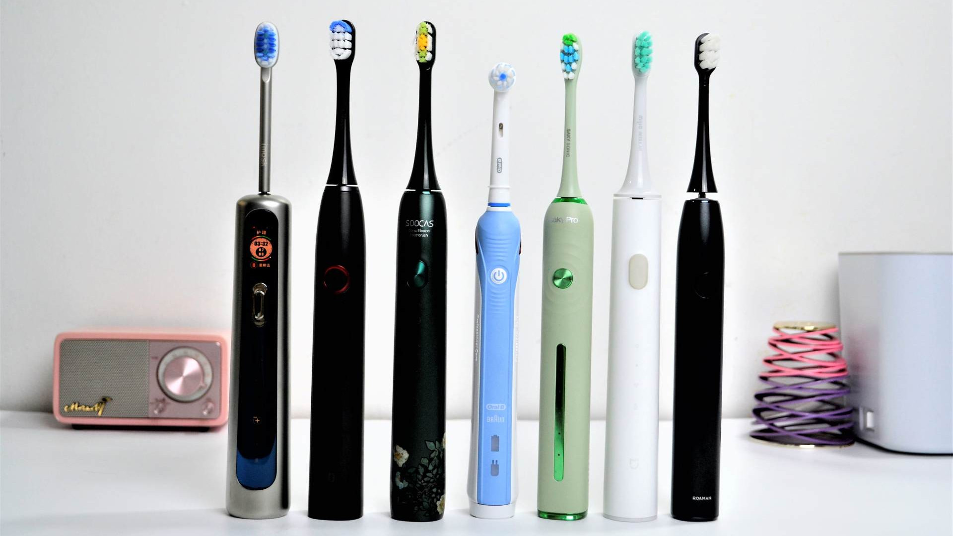 电动牙刷哪个牌子好？imask、欧乐B、小米等7款电动牙刷谁值得买