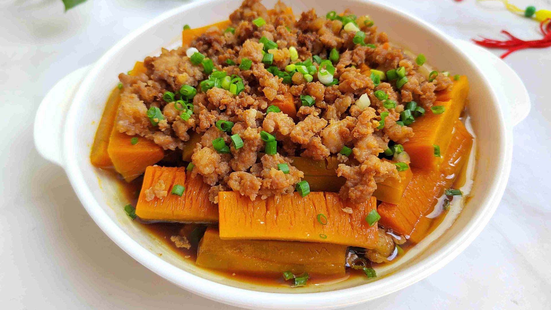 南瓜|冬季给家人进补，少吃大鱼大肉多吃它，5元蒸一大盘，温和又营养