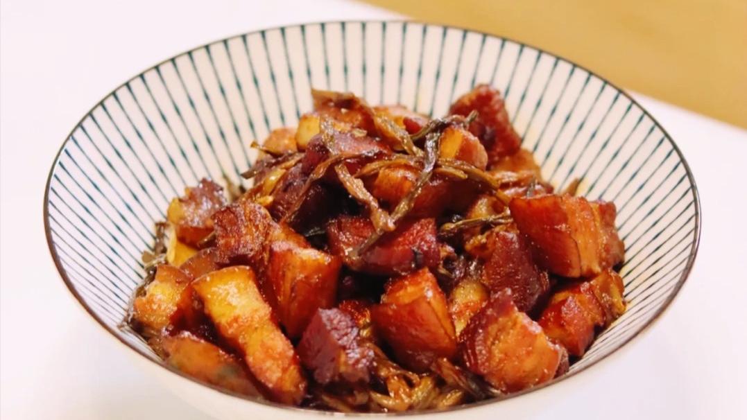 豆角|美味敲好吃的家常菜推荐：红烧肉烧干豆角，青岩卤猪脚，糖醋排骨