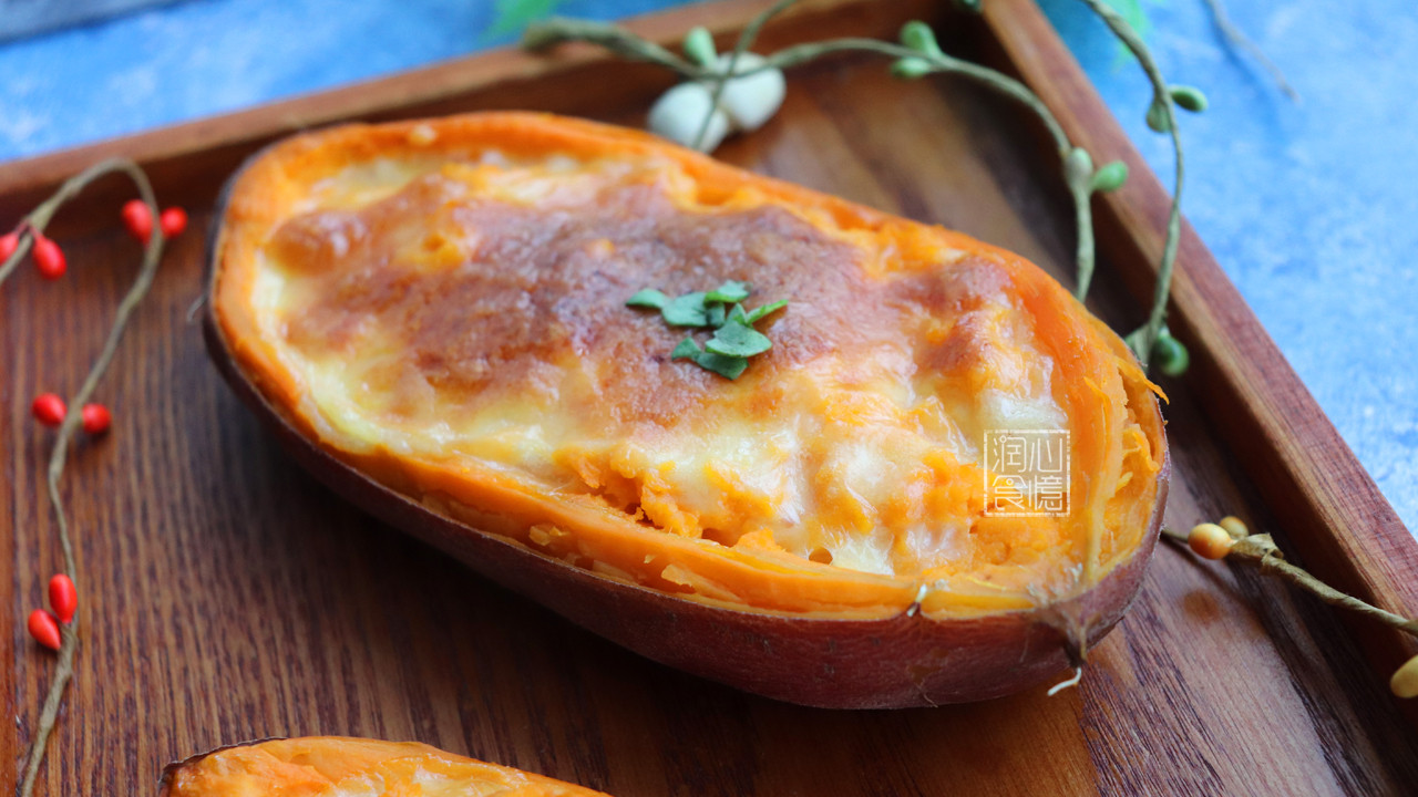 红薯|红薯别煮着吃了，5步解锁红薯新吃法，香甜软糯会拉丝，也太香了