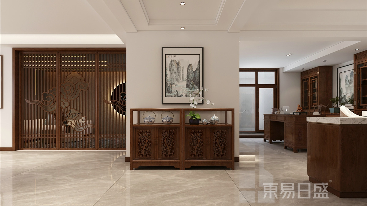 200m2新中式风格，就是这么有韵味