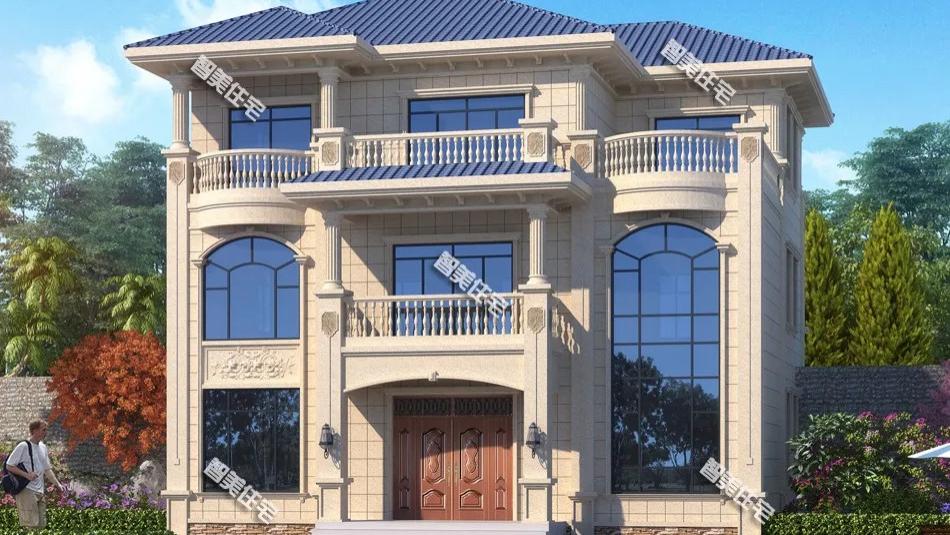 之所以带旋转楼梯的设计，是因为家人们喜欢，认为这样会比较大气