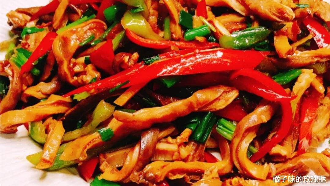 酸菜|香到爆炸的三道家常小炒菜：爆炒猪肚，辣炒酸菜，辣椒炒鱿鱼