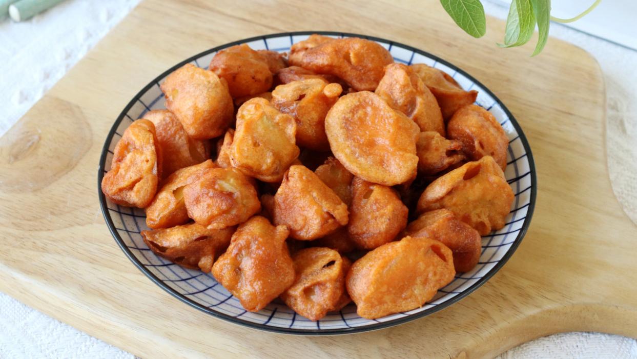 茼蒿|冬天这菜3元1斤，碰到多买点，下锅一炸外焦里嫩，比吃肉还香