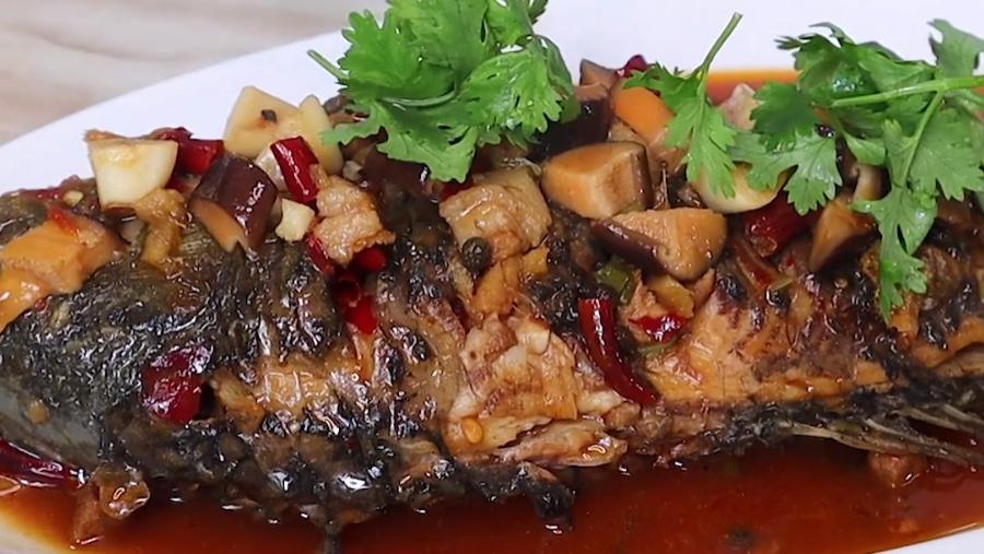 排骨|好吃的红烧鲤鱼，不用煎不用炸，做法很简单