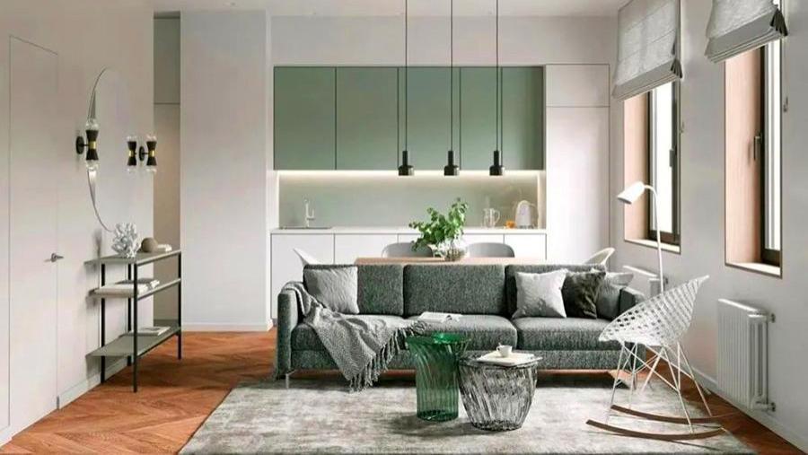 29岁夫妻54㎡的家，一进门就被迷住了，全屋简单又清爽，真有品味