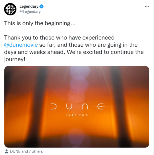 据《好莱坞报道》消息，《沙丘2