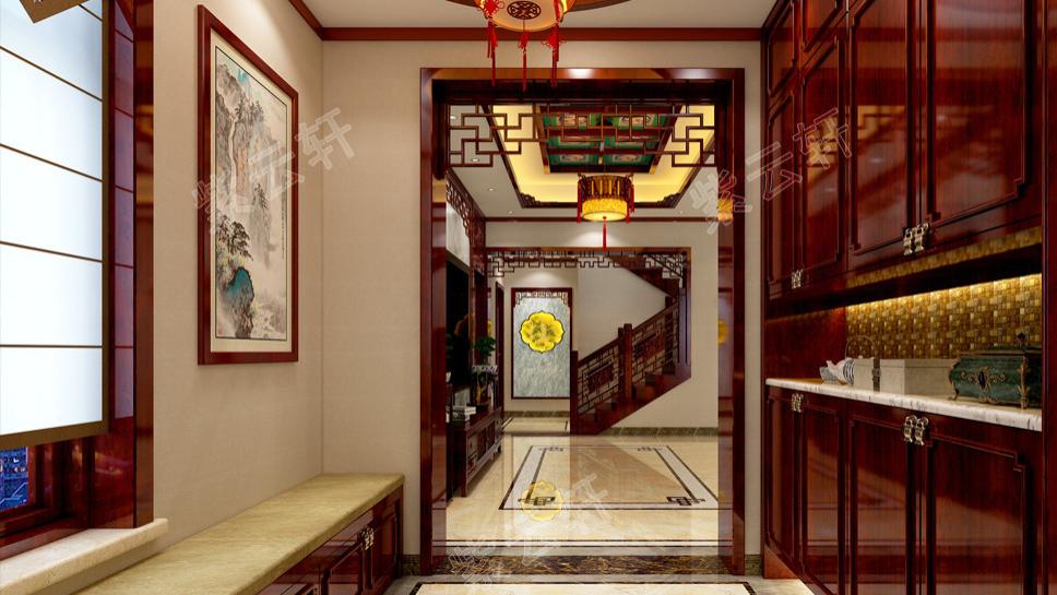 现代中式风格装修效果图 蔚然深秀 华贵不俗