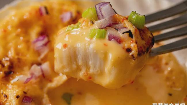 扇贝|外面吃不到的神仙搭配！2步搞定，鲜到颤抖，碗都不用洗！