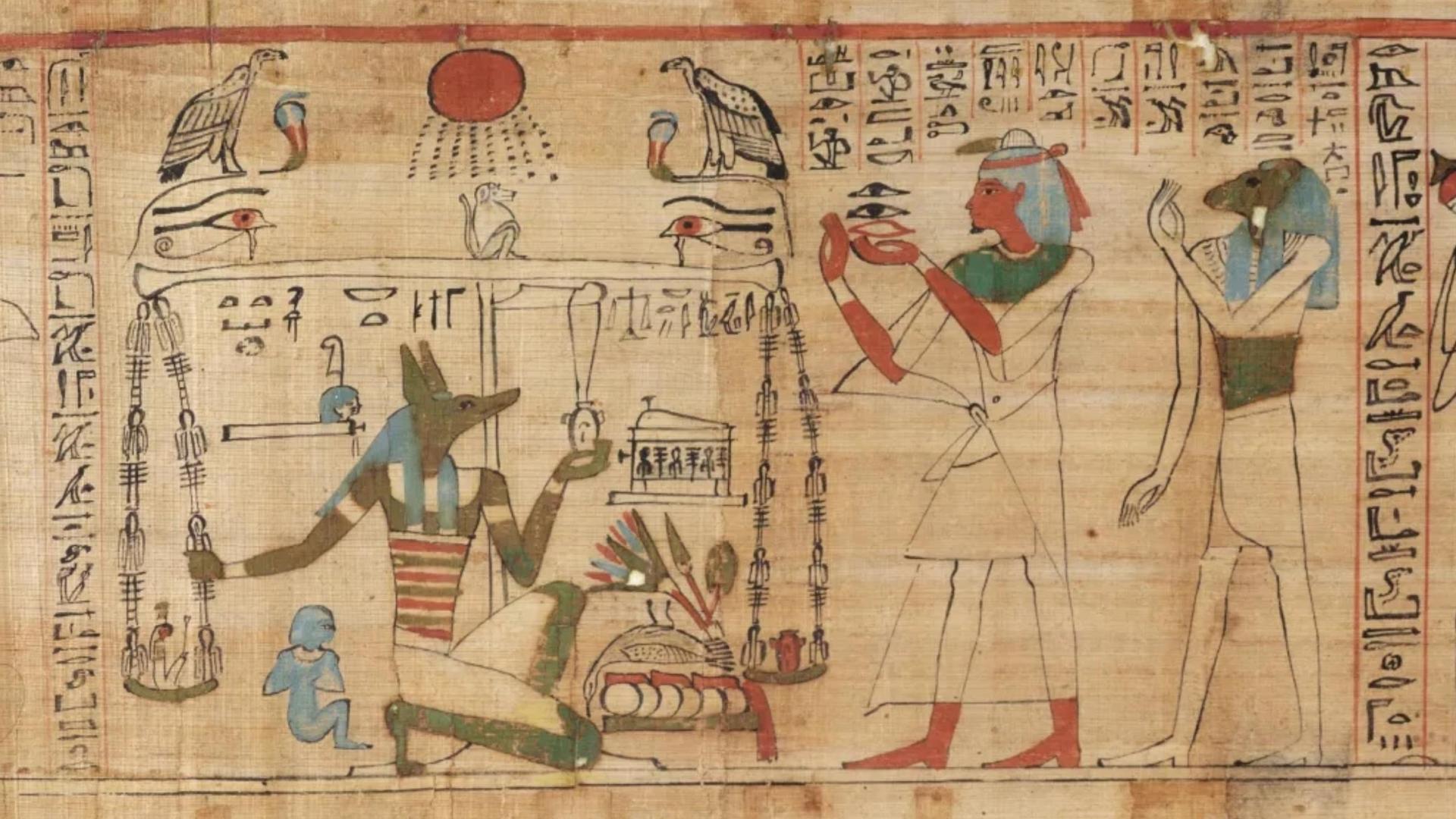 亡灵之书 2300年前古埃及《亡灵之书》的碎布，相隔半个世界被拼凑在一起