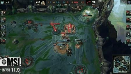 msi|欧洲人越双门牙虐泉，PSG被打出MSI败方名场面！台湾粉丝都疯了