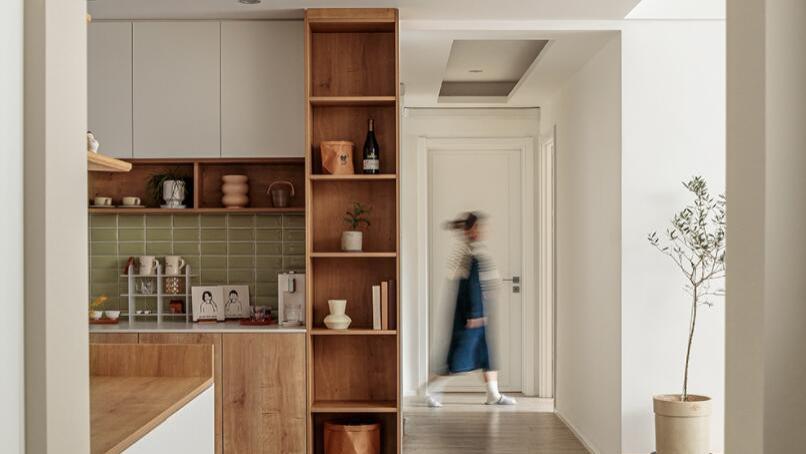 看惯了大白墙，她以小清新定位新家，完工后处处都透着温馨