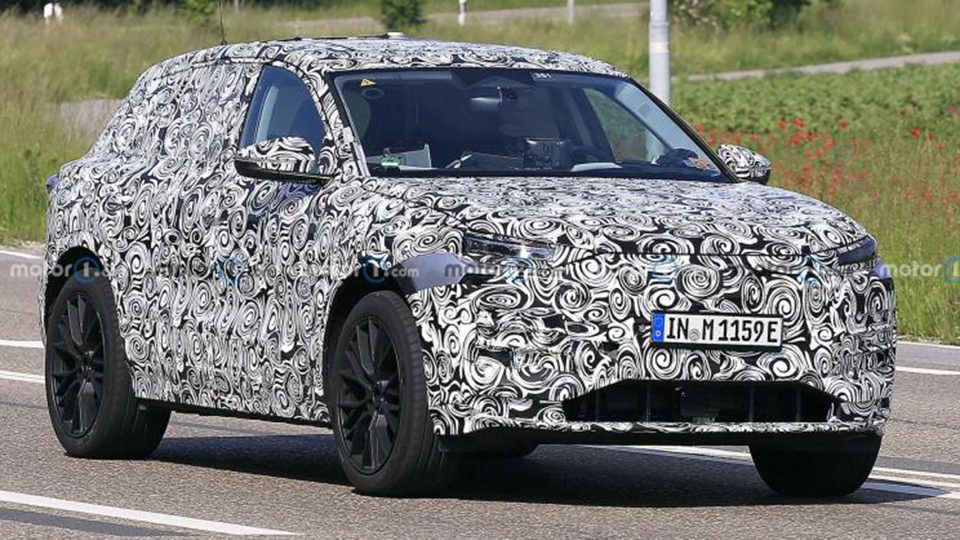 【奥迪Q6 e-tron谍照曝