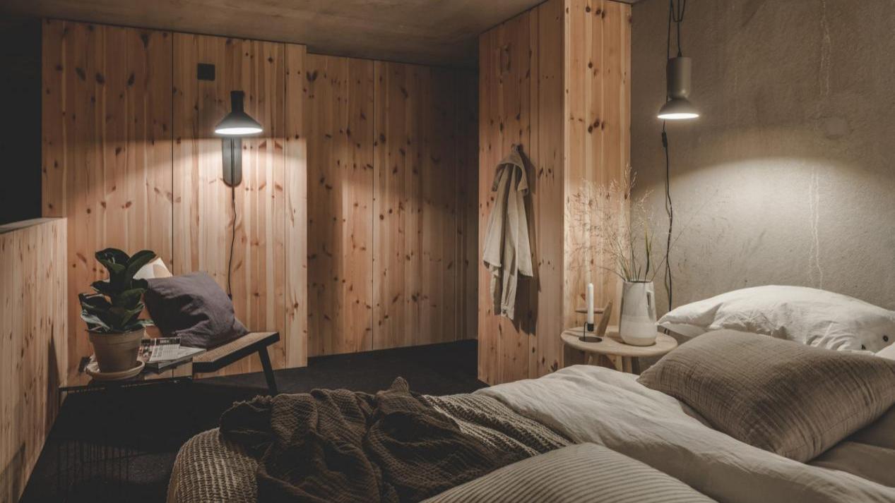 要是我有房，我也想像他家这样装，混凝土墙面也能做的如此高级！