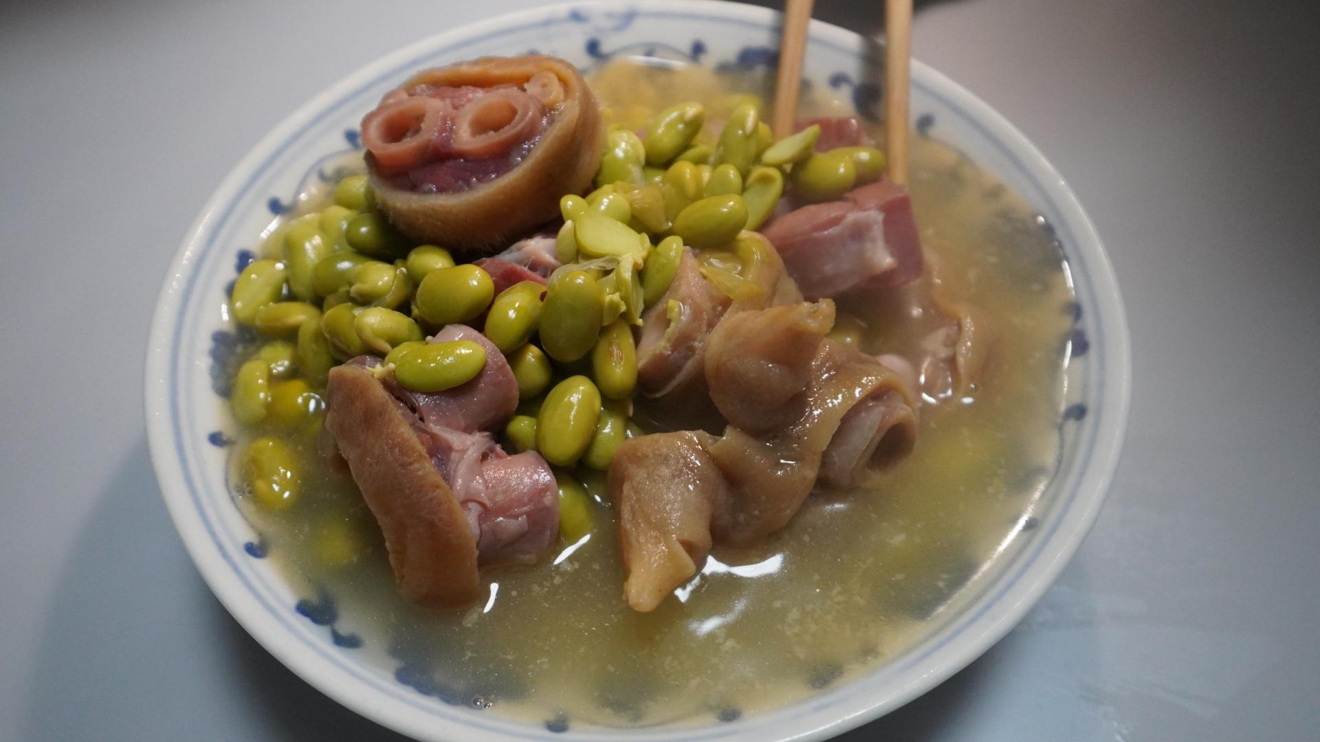 荷兰豆|年味乡俗—徽州腌猪脚