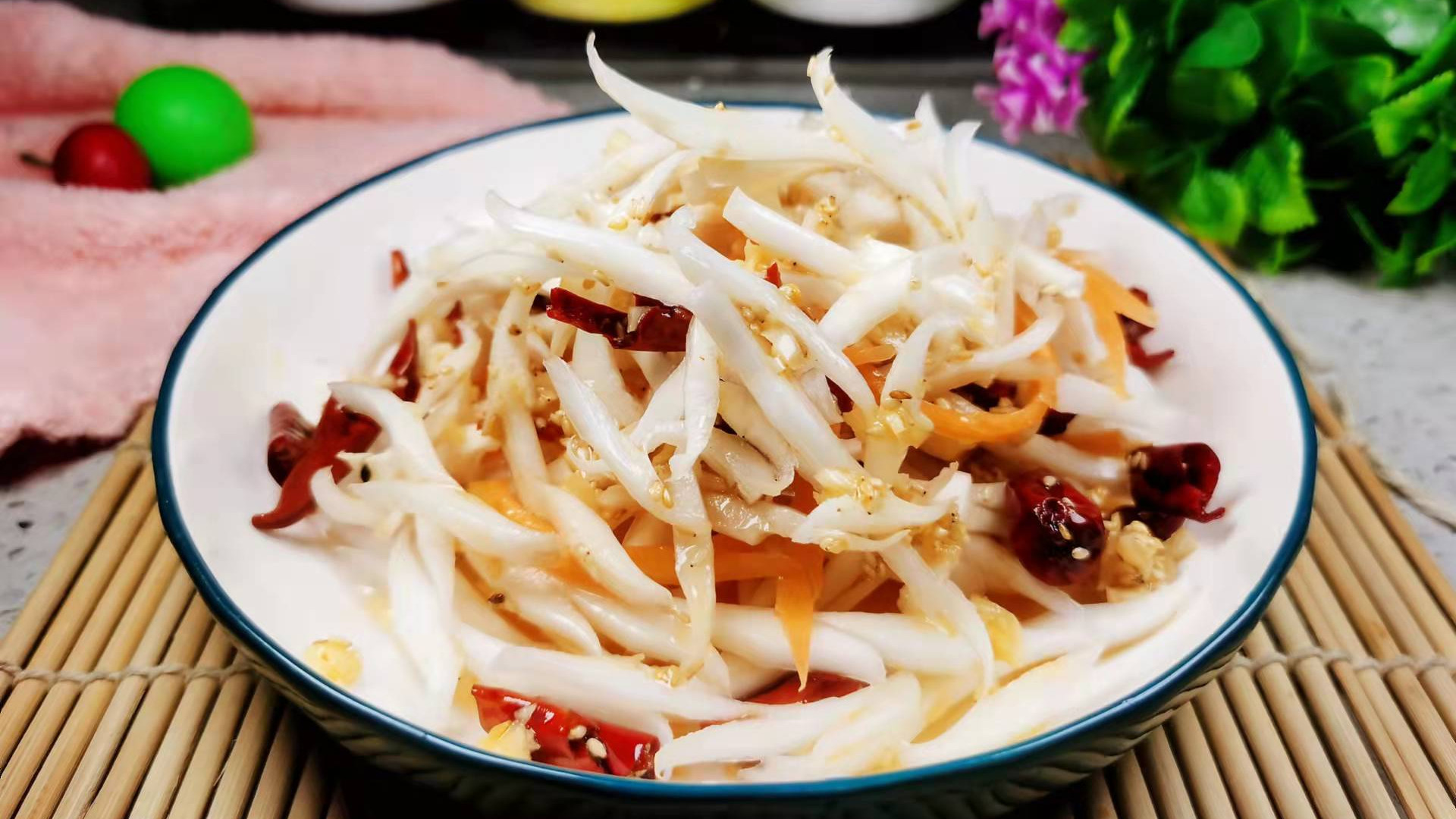 调料|小寒后，吃白萝卜不如吃它，买来一切一泡，浇上料汁，清脆爽口