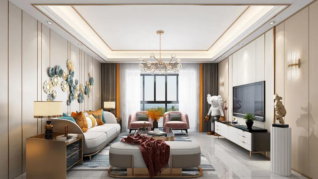 地城142㎡，超绝采光+无敌舒适度，现代轻奢美到眩晕！