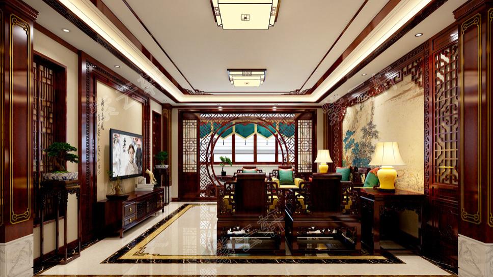 书写华美艳丽的中式风格别墅装修，遇见那抹醉人旋律