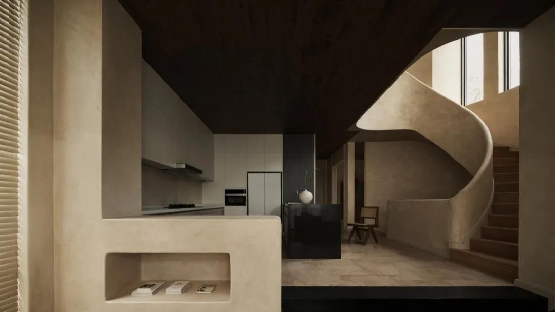 夫妻修400平方养老房，全屋毛坯风，拒绝一切智能家电