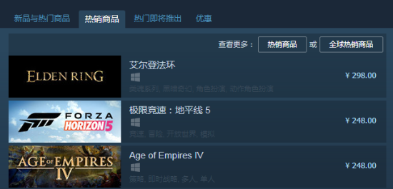 昨晚正式在Steam平台开售的