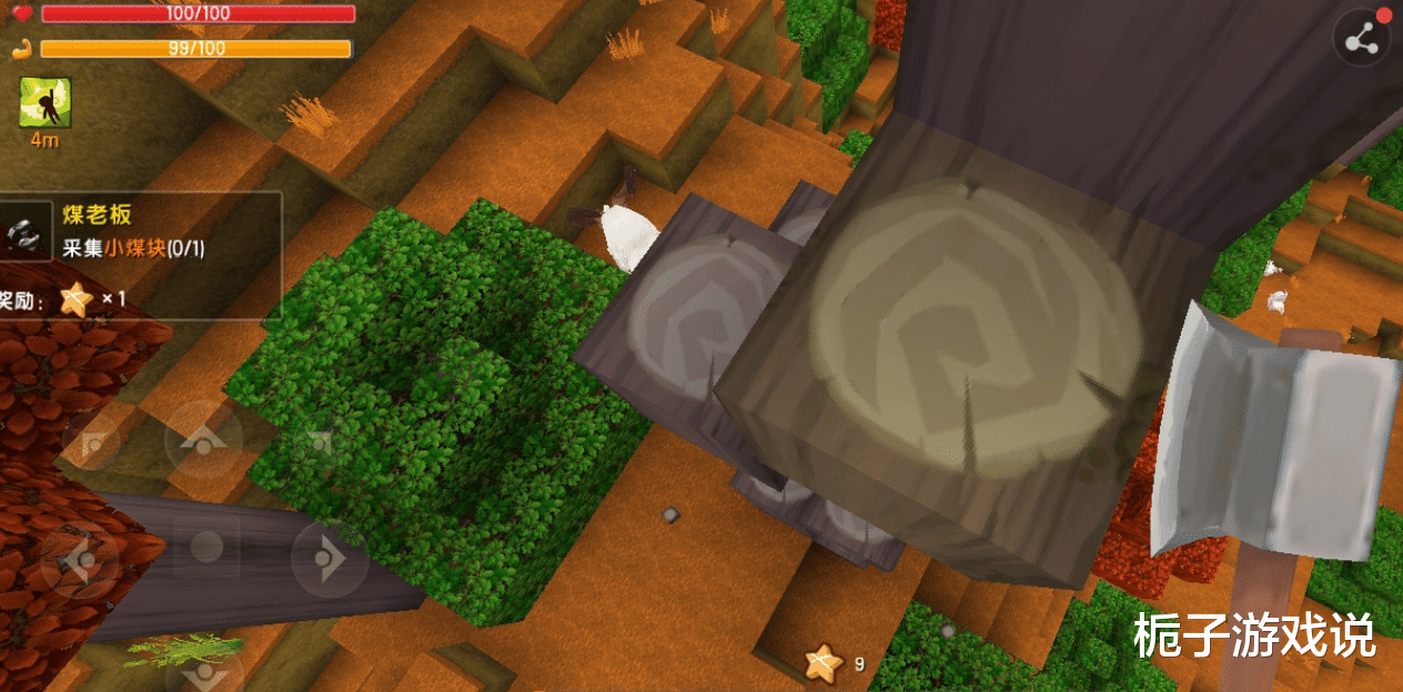 迷你世界：在红杉树顶建了房子，玩家需要jj比赛金币商人怎样做才可以安全下树？ - jj服务商(图1)
