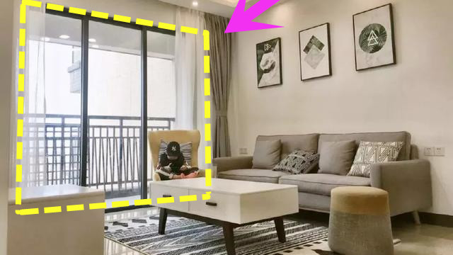 阳台客厅之间要不要装推拉门？做错了，毁掉整个客厅