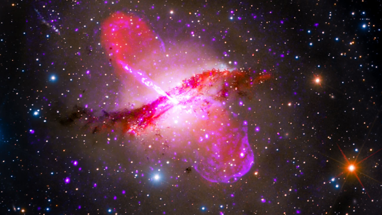 黑洞 事件视界望远镜捕捉到第二个黑洞喷流的“美丽”图像