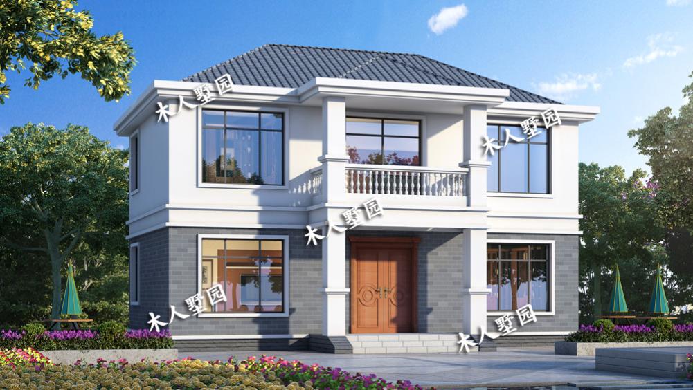 没实力让爸妈住大别墅，花20万给他们建栋小洋楼，生活照样美滋滋