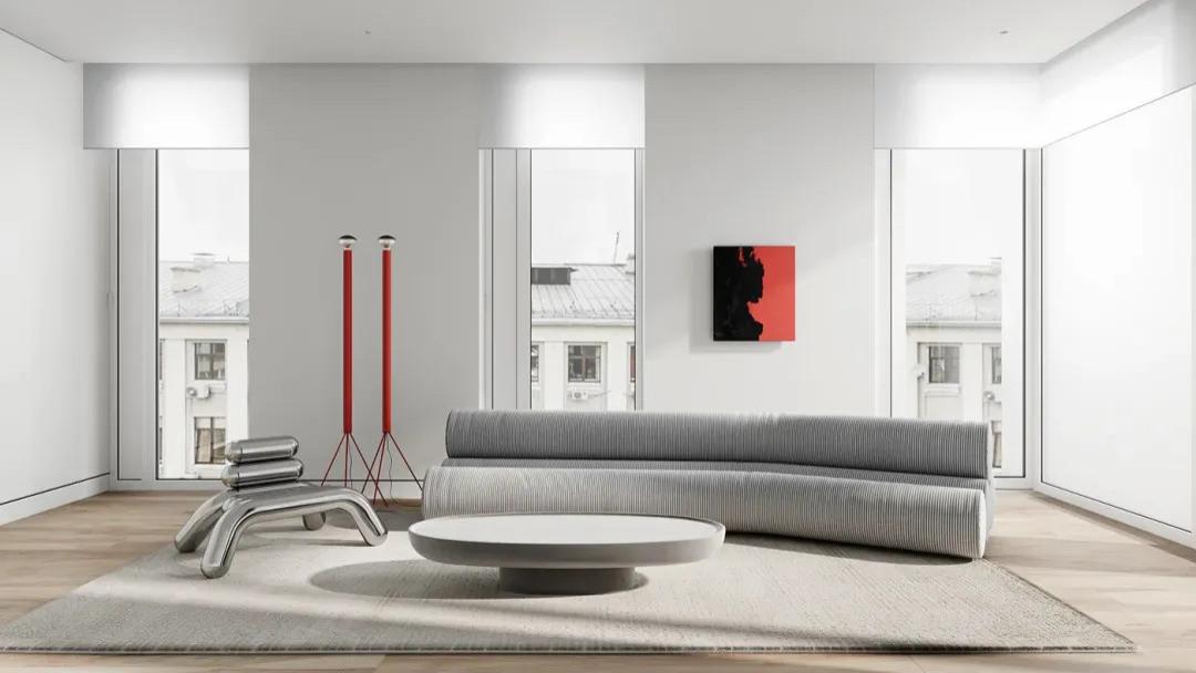 高级灰永不过时的住宅