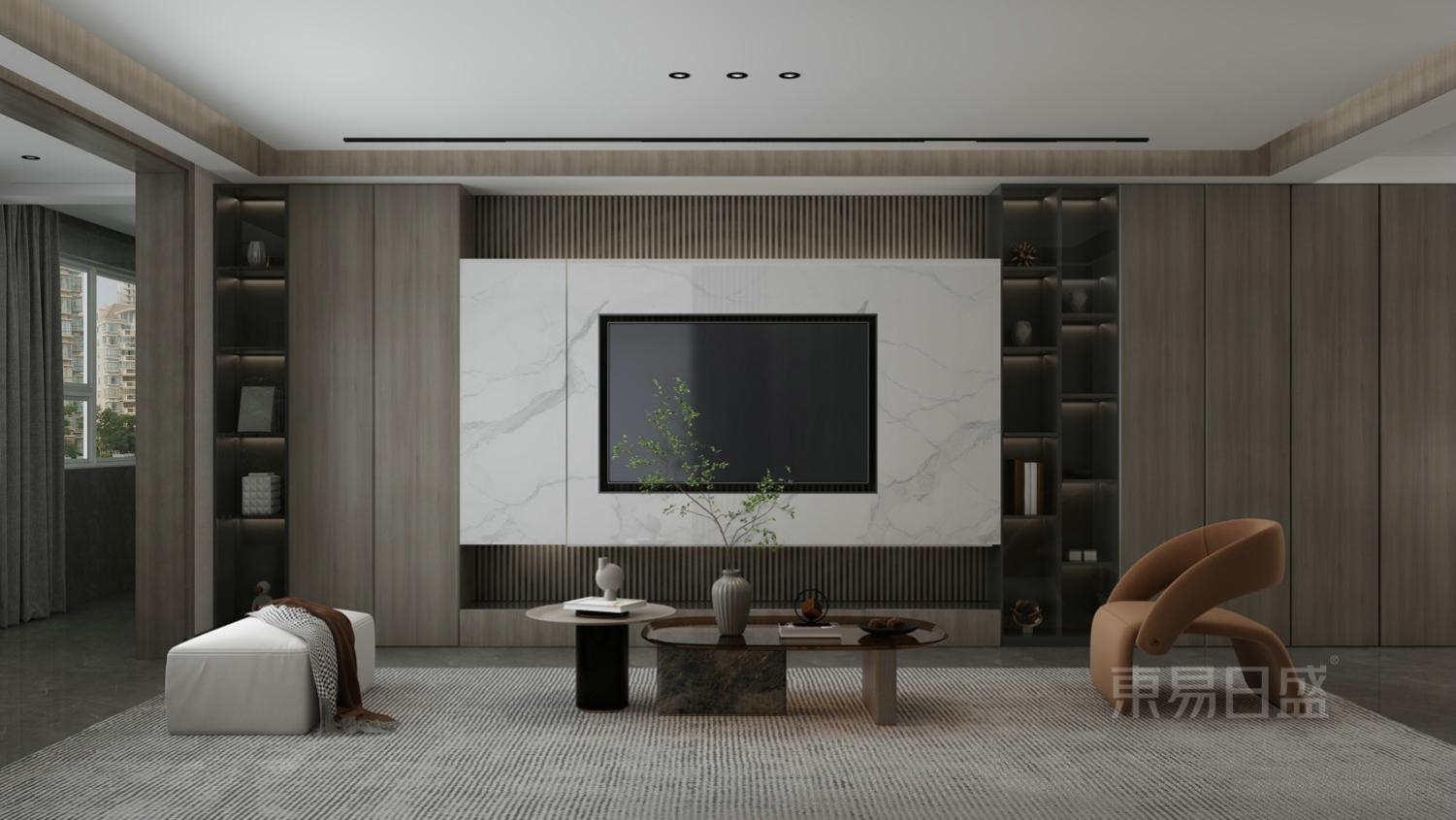 130m2现代风格设计，自然流露的时尚优雅范儿