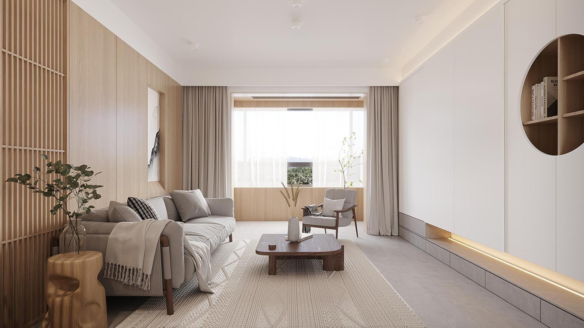 看了她家，才知道什么是实用，130㎡的户型，看不到一丝的浪费