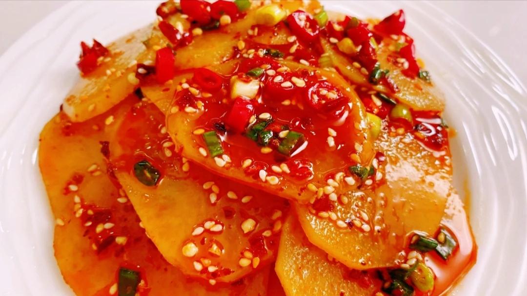 香菇|吃一次就上瘾的家常凉拌菜：凉拌土豆片，凉拌黑木耳，凉拌金针菇