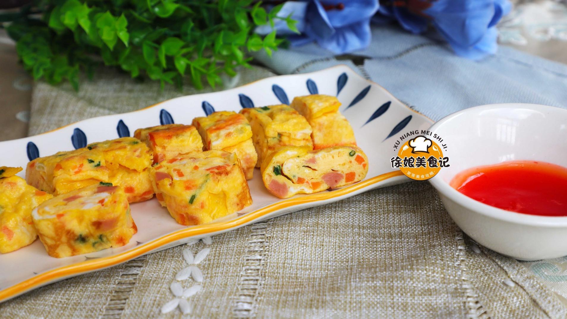 鸡蛋|教你做日式鸡蛋卷，做法超级简单，低卡高蛋白，营养健康又好吃