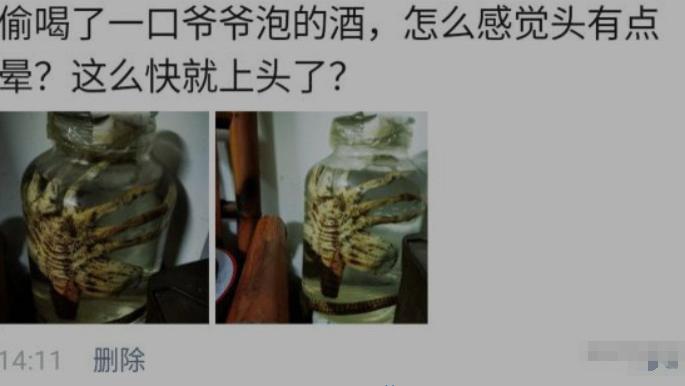 苏月瑾 “偷喝一口，爷爷泡的酒，感觉晕乎乎！”