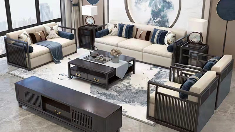 吉林140㎡新中式风格案例，极简轻奢尽显高雅姿态