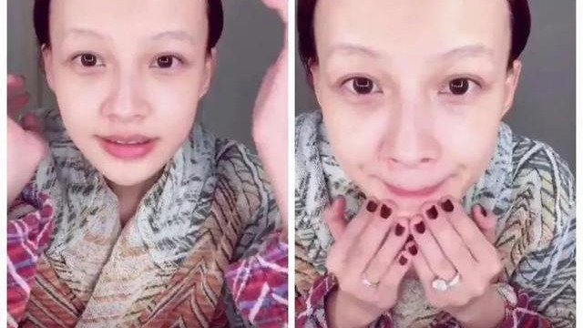 米饭|有种尴尬叫女星不画眉，妆后判如两人眉毛淡稀，让人疲惫显老