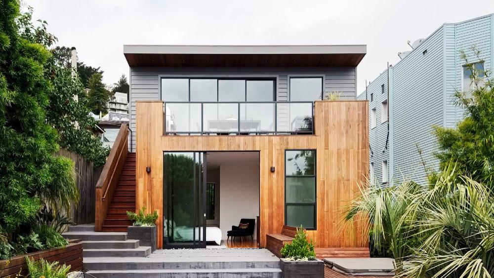 现代风别墅设计，绿意满园的舒适生活