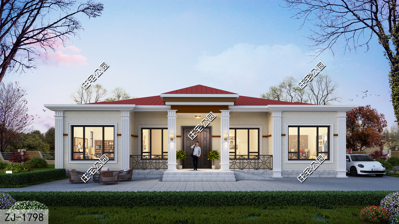 农村盖房，这个户型超级抢手，20多万的造价人人都能拥有