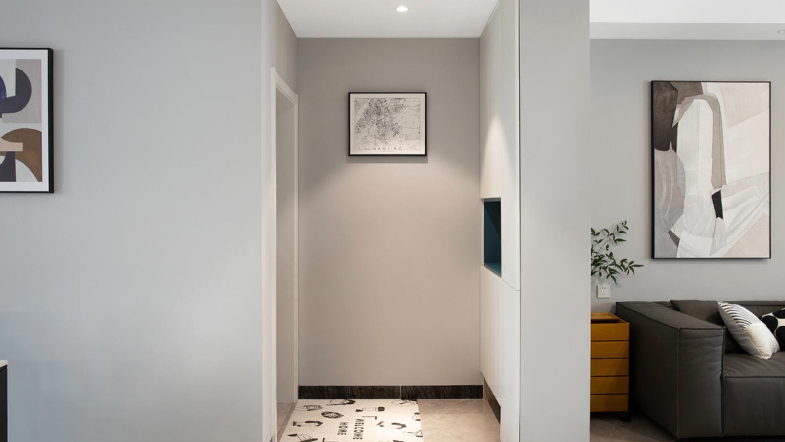 往往最实用的家，都不需要过多的改造，像她家，简单又耐看