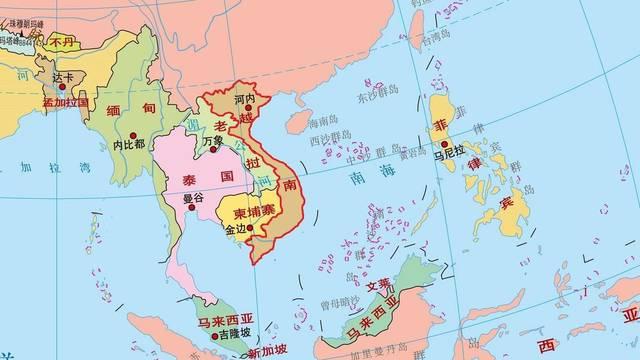 如果中南半岛5国合并成一个国家，实力如何