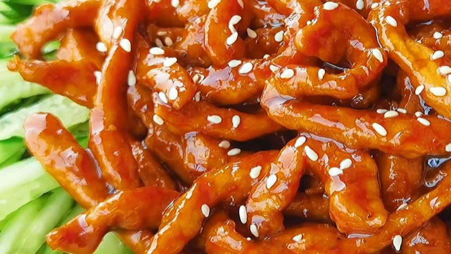 豆腐|肉丝怎么炒才能“不塞牙”？巧用4步3窍门，吃肉像吃豆腐一样嫩滑